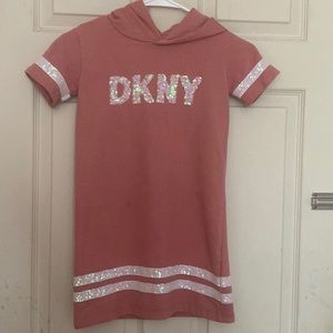 DKNY Hoodie Kids Dress for girls